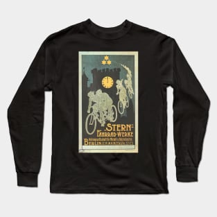 Stern Bicycles - Vintage Bicycle Poster from 1908 Long Sleeve T-Shirt